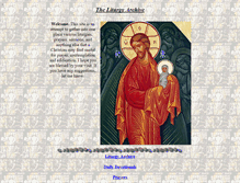 Tablet Screenshot of liturgies.net